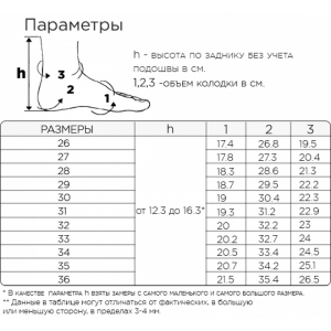 Ботинки зимние профилактические "Микки 1" (26,34,36)